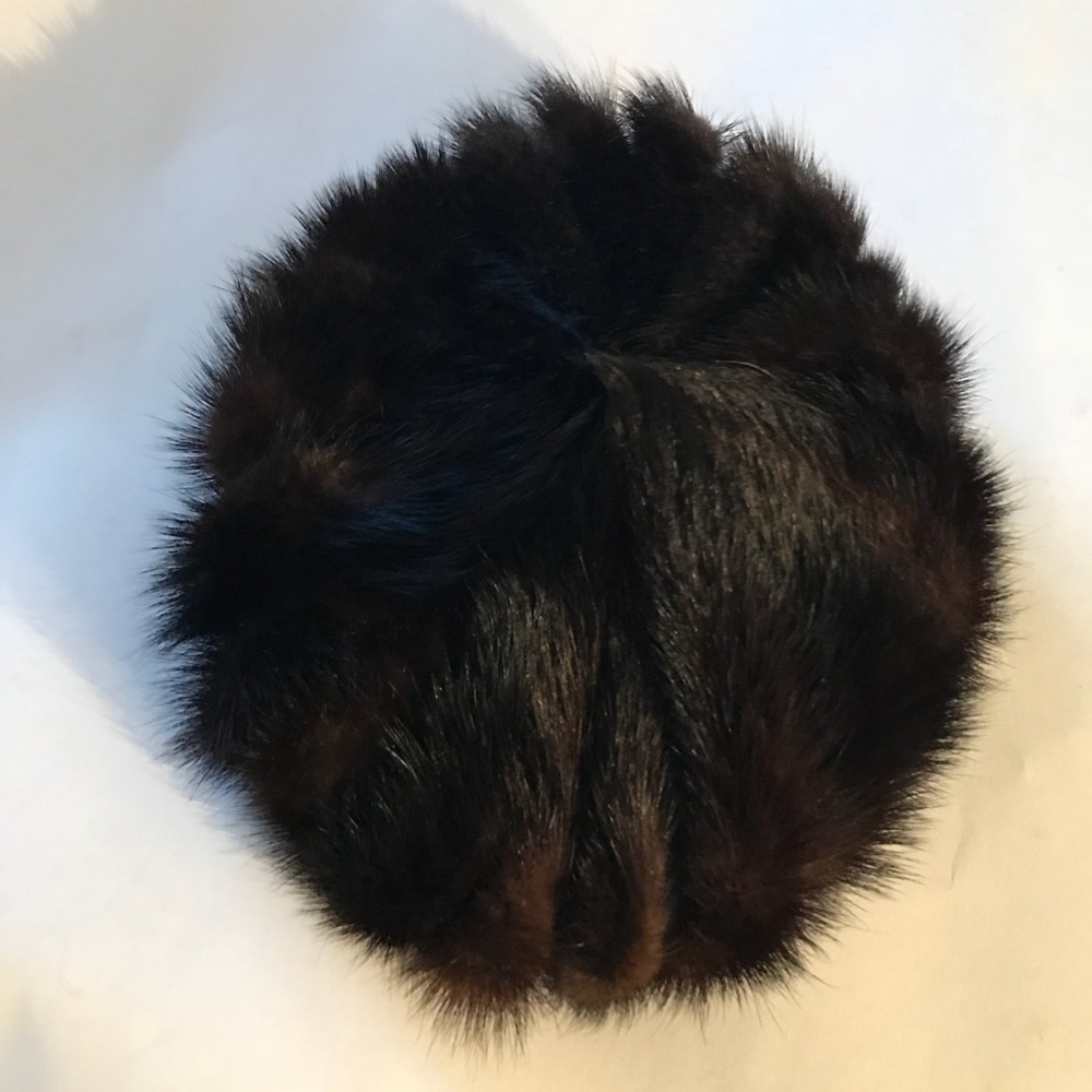 Mink Genuine Hat Cap